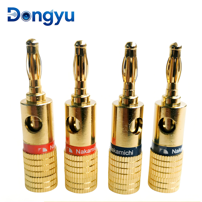 Audio Music Sound - 4MM Nakamichi Banana Connector Plugs Jack