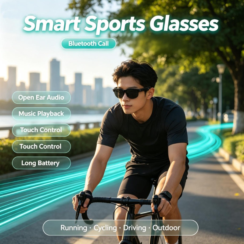 Audio Music Original - Smart Sports Glasses Open Ear Audio