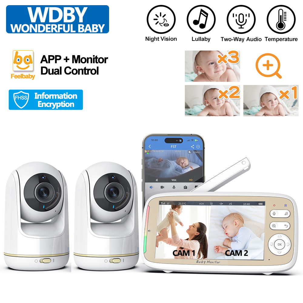 VB803 PRO Baby Monitor with 2p - Audio X Music recension och pris