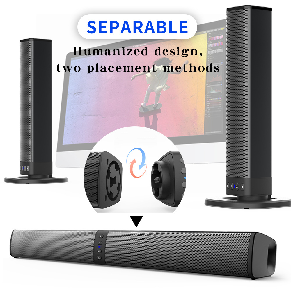 Detachable Soundbar Bluetooth  - Audio X Music recension och pris