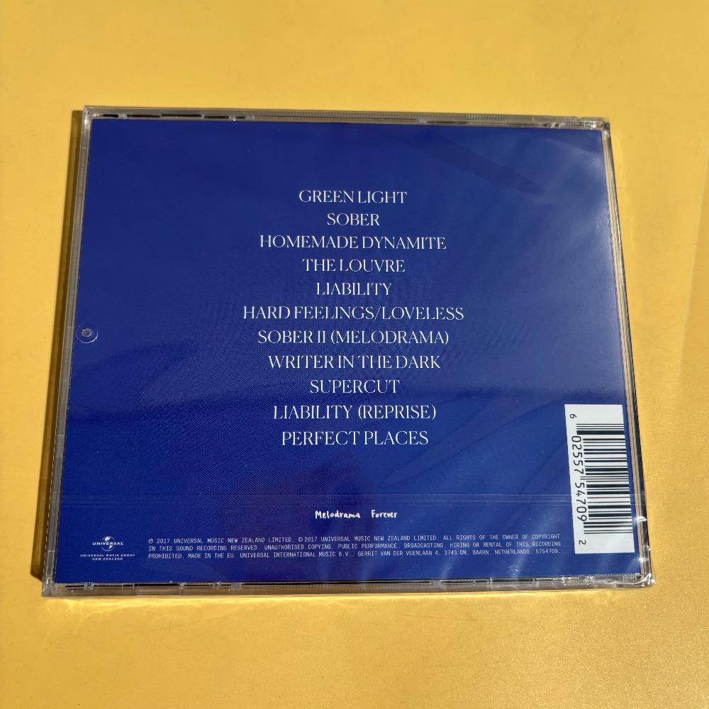 CD 'Melodrama' Lorde Pop Elect - Audio Music Edit recension och pris