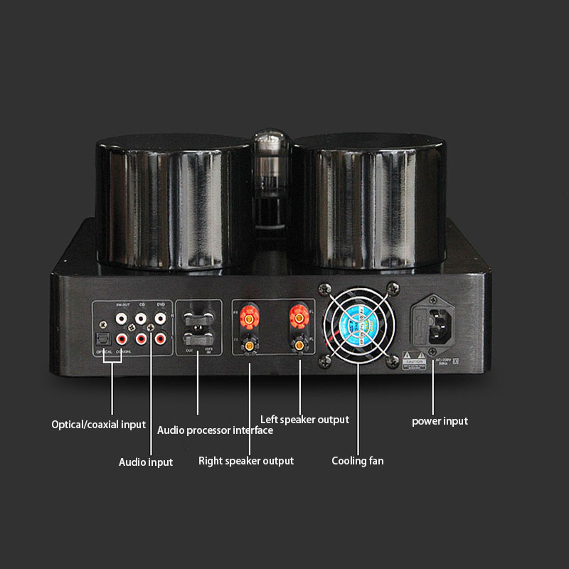 110V 220V 200W*2 HiFi Wireless - Audio Player With Youtube Music recension och pris