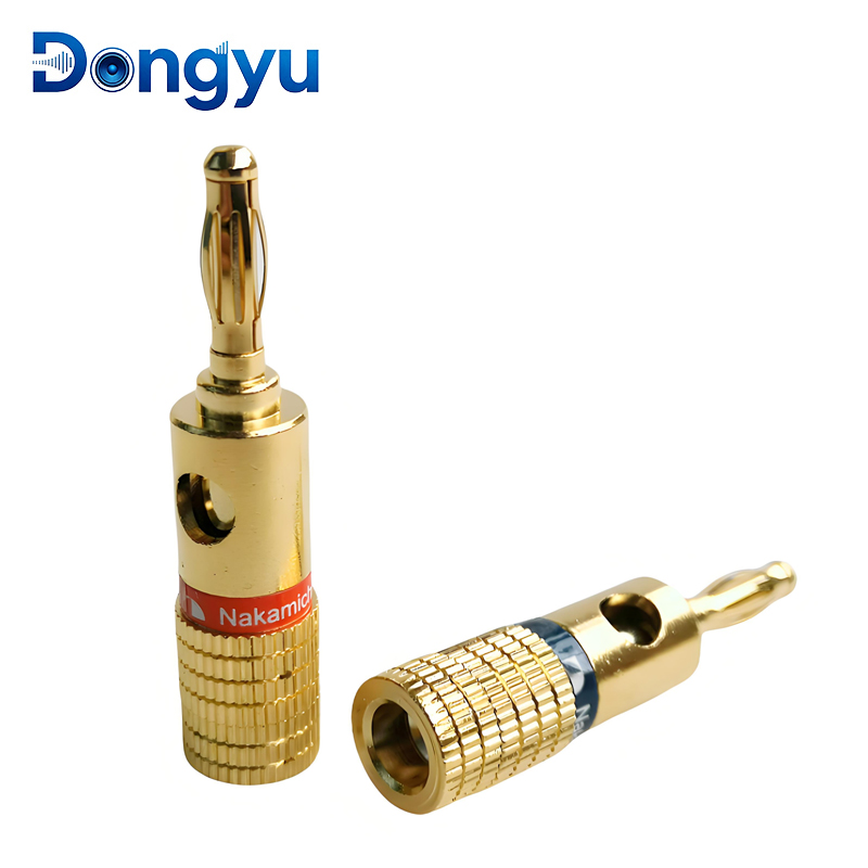4MM Nakamichi Banana Connector - Audio Music Sound recension och pris