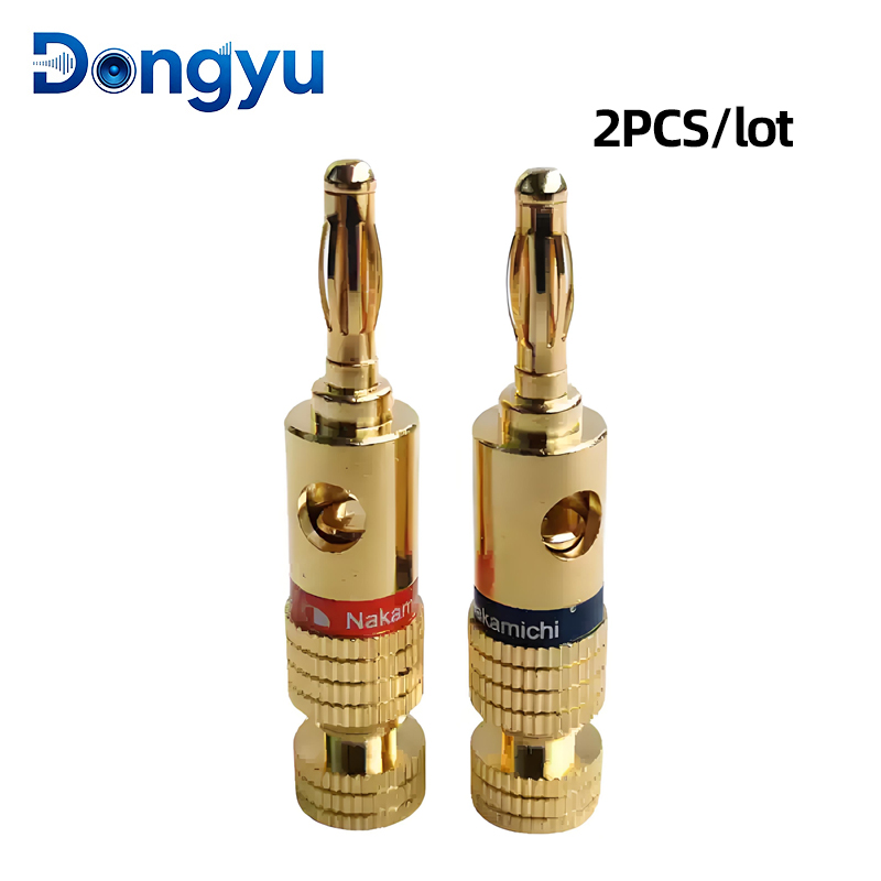 4MM Nakamichi Banana Connector - Audio Music Sound recension och pris