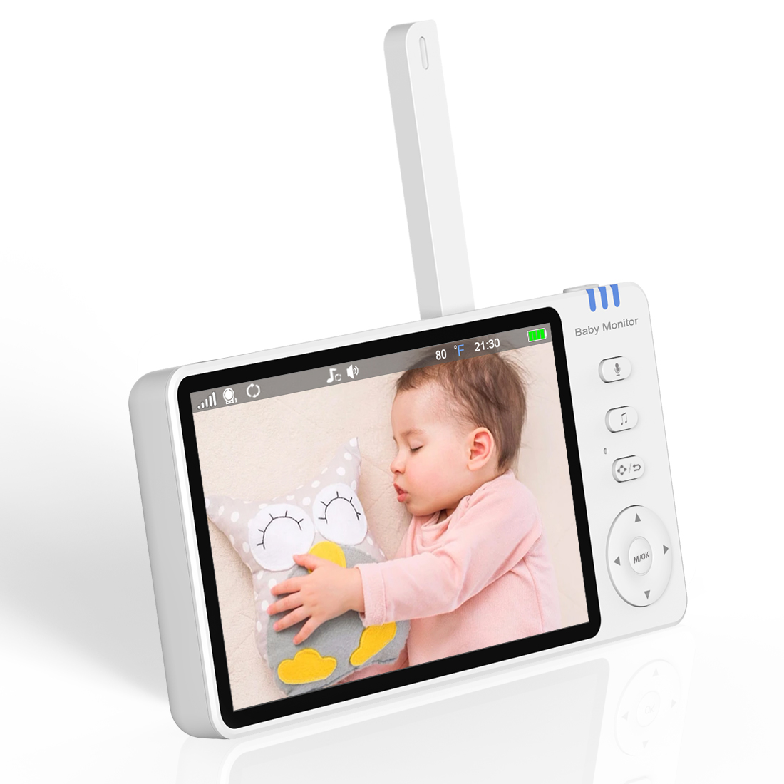 720P HD Wireless Video Baby  5 - Audiovision Music Player recension och pris