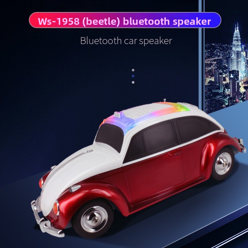 Beetle Car Model Bluetooth Spe - Audio X Music recension och pris