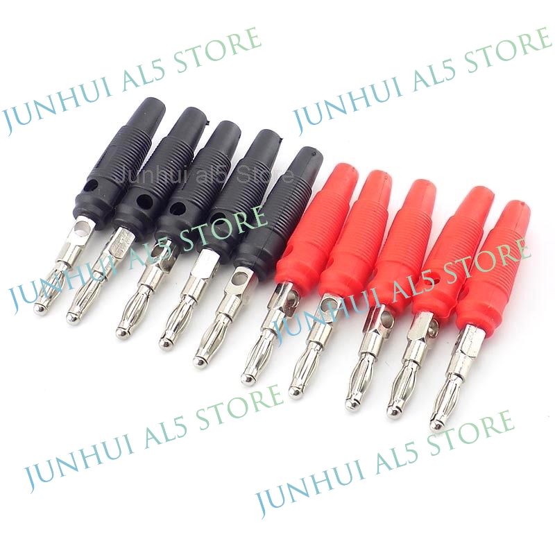 10pcs 4mm Banana Plug Connecto - Audio X Music recension och pris