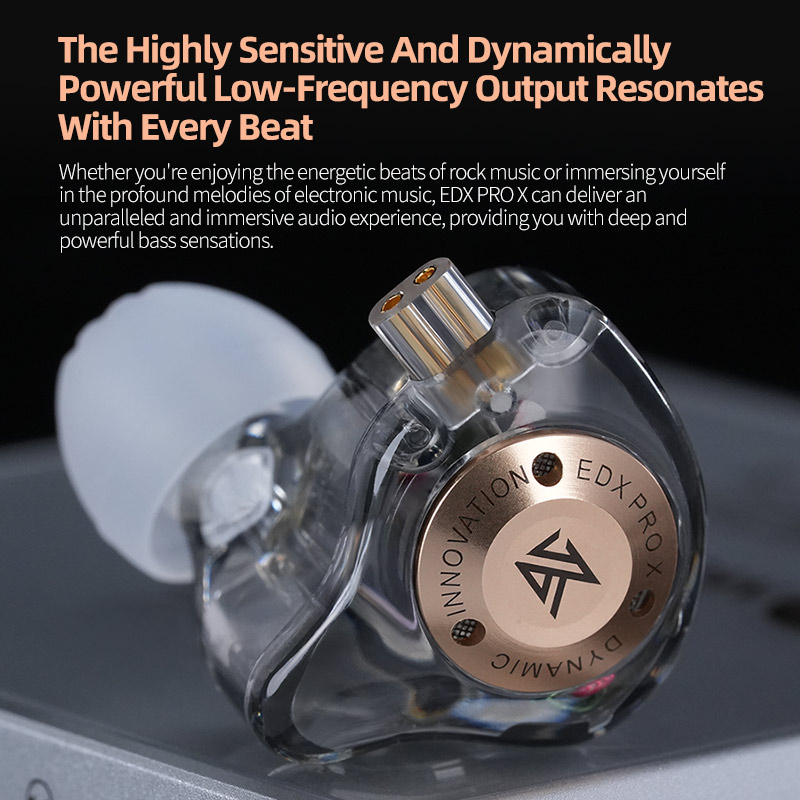 KZ EDX PRO X Dynamic Drive Ear - Audio X Music recension och pris
