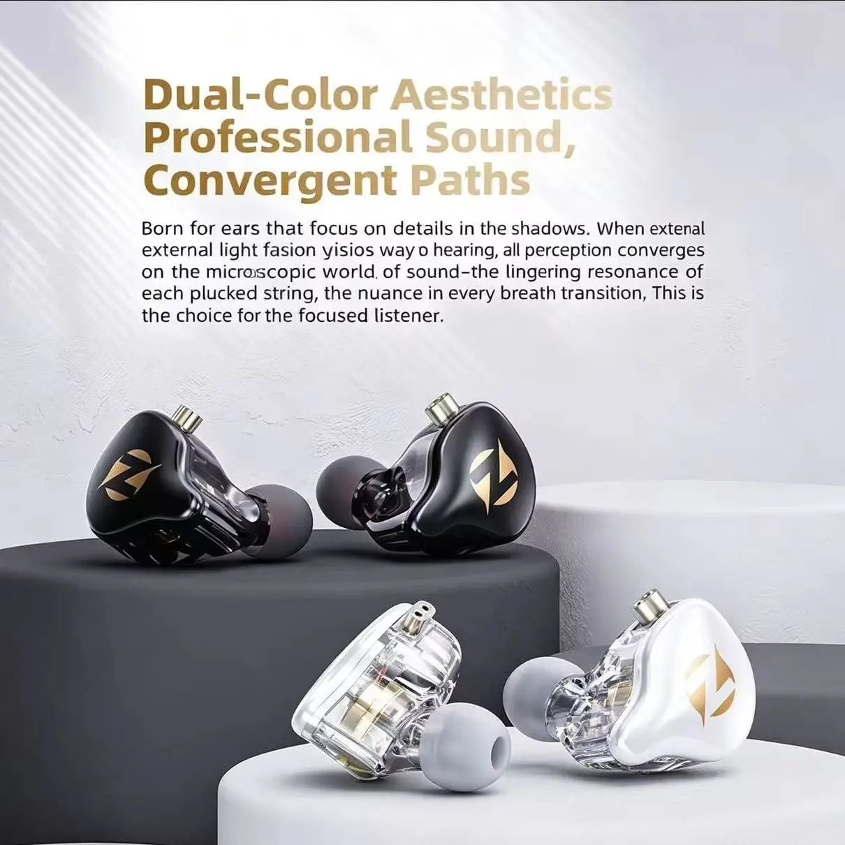 QKZ AK9 PRO In Ear Earphones w - Audio Music Edit recension och pris