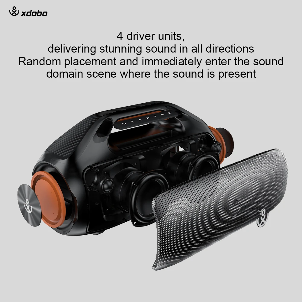 160W Deep Bass Wireless Blueto - Audio X Music recension och pris