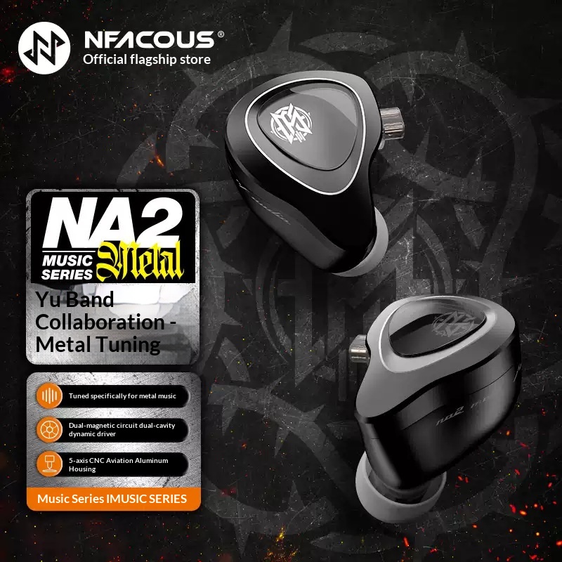 NF Audio NA2 Metal Dynamic Dri - Audio Music Edit recension och pris