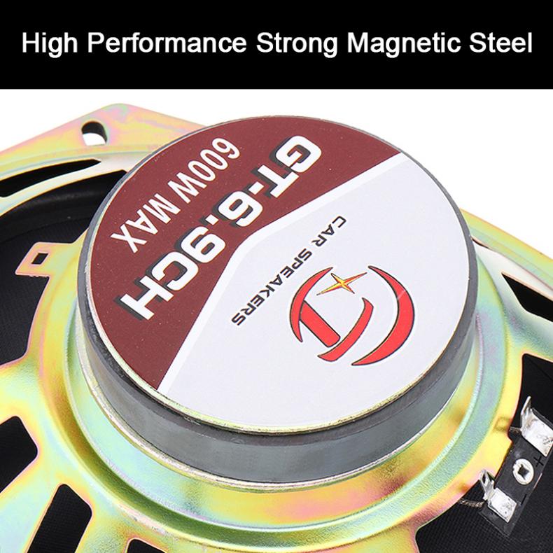 1 / 2 Piece 6x9 Inch 600W Univ - Audio X Music recension och pris